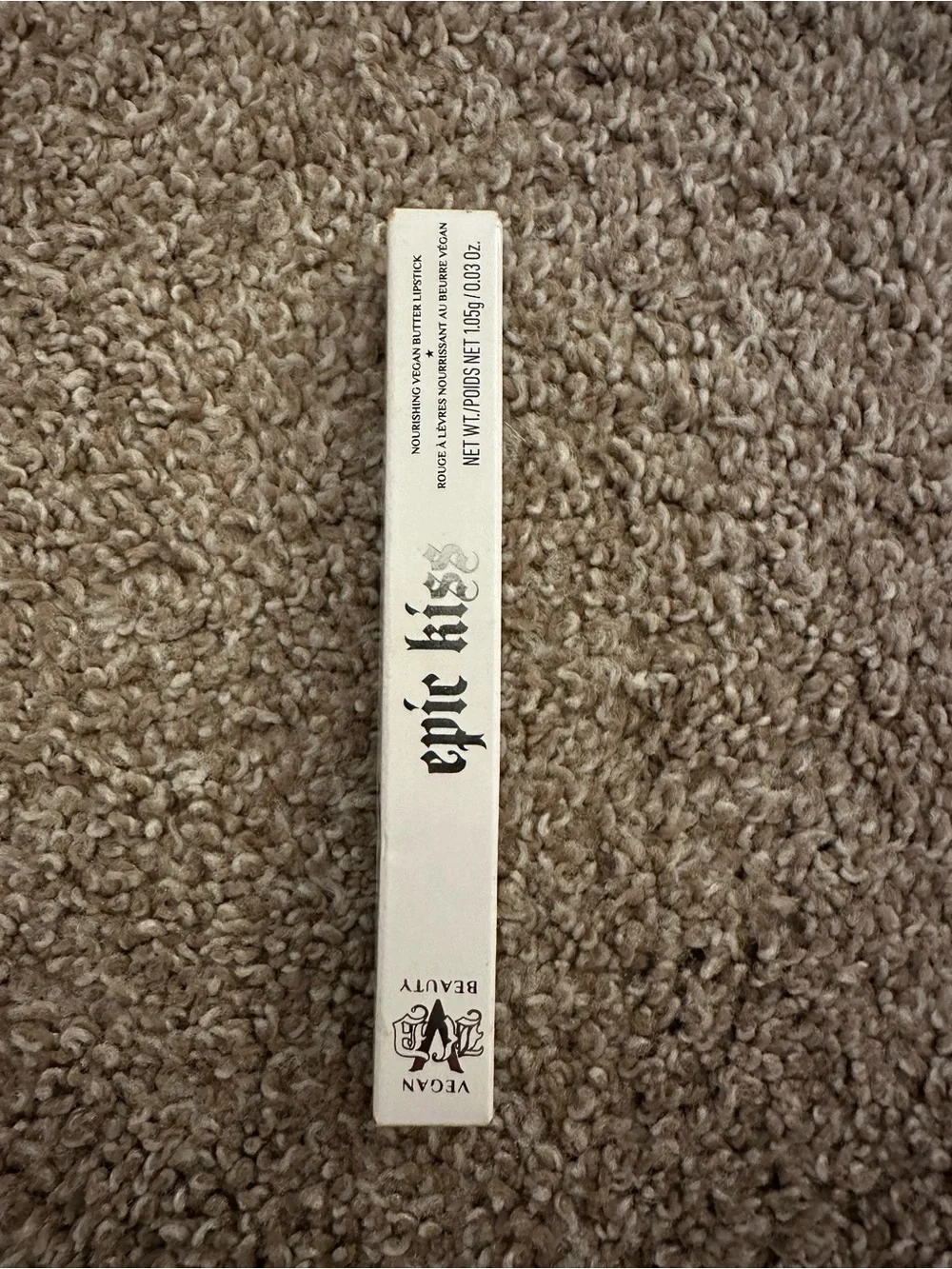 Epic Kiss Lipstick - Cream White Packaging